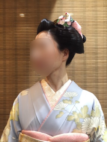 ずっとしたかった日本髪 ヘアーサロン千鳥