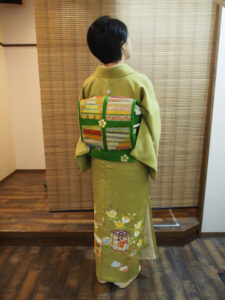 和装ヘア／ヘアセット／色留袖／着付け／二重太鼓／結婚式／名古屋／ヘアーサロン千鳥