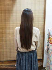 ヘアドネーション／ヘアカット／ショートヘア／名古屋／ヘアーサロン千鳥