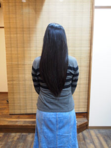 ヘアドネーション／ヘアカット／ショートヘア／名古屋／ヘアーサロン千鳥