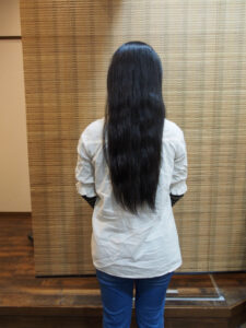 ヘアドネーション／ヘアカット／ミディアムヘア／肩上ボブ／名古屋／ヘアーサロン千鳥