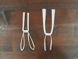 日本髪に使用する髪飾りの一つ：羽根元結